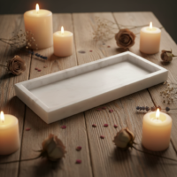Contemporary Marble Tray Large1