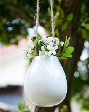 Mini Hanging Planter – Decorative Ceramic Plant Pot for Indoor & Outdoor Decor