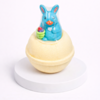 Easter Bunny Bath Bomb with Toy – Fun Fizzy Bath for Kids & Gifts