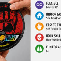 Disceez Bad Omens flexible flying disc