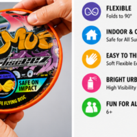 Graffiti flexible flying disc