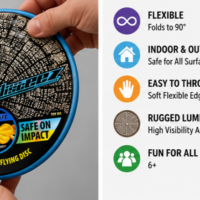 Disceez Lumberjack flexible flying disc