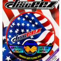 Disceez Stars & Stripes Flexible Flying Disc – Indoor Safe Flyer