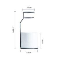 Nordic Iron Vase Holder – Minimalist Metal Plant & Decor Stand (Small or Large)