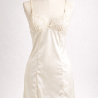 Whisper Satin & Lace Babydoll