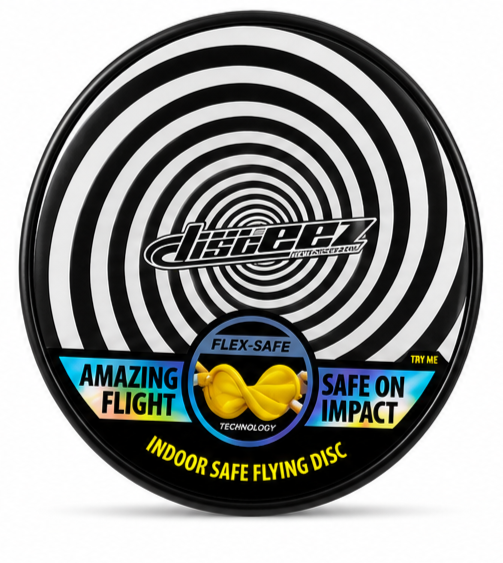 Optical illusion flying disc