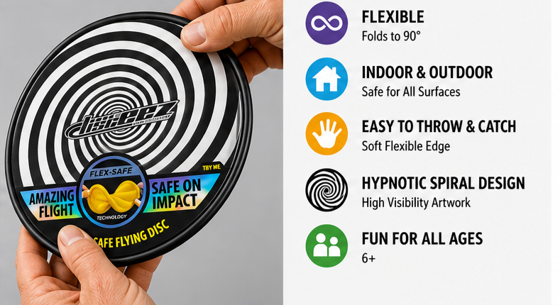 Disceez Vertigo flexible flying disc